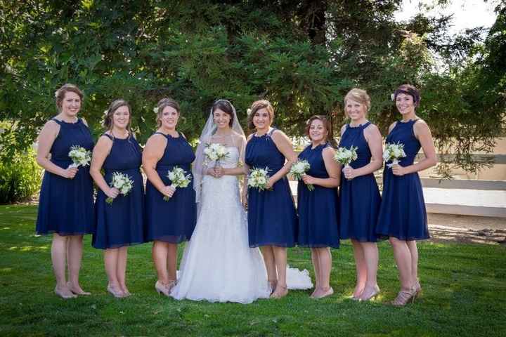 Said yes to the bridesmaid dress, and scored!
