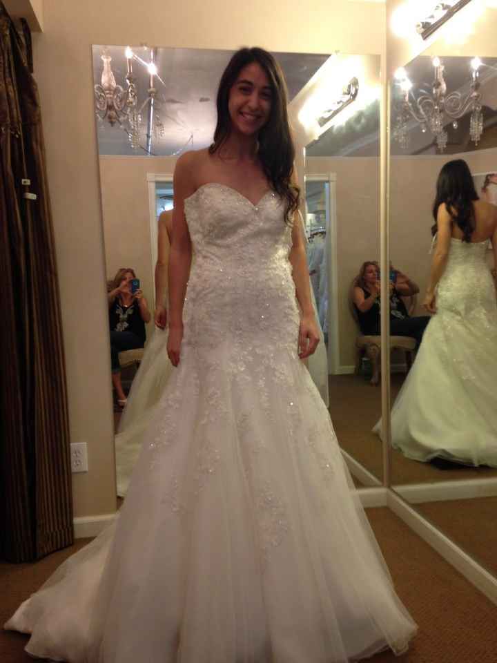 99 Days To Go and First Dress Fitting (w/ pics)