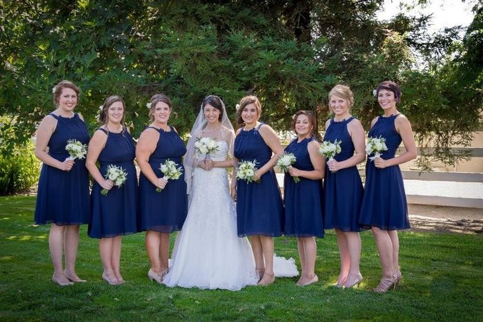 Said yes to the bridesmaid dress, and scored!