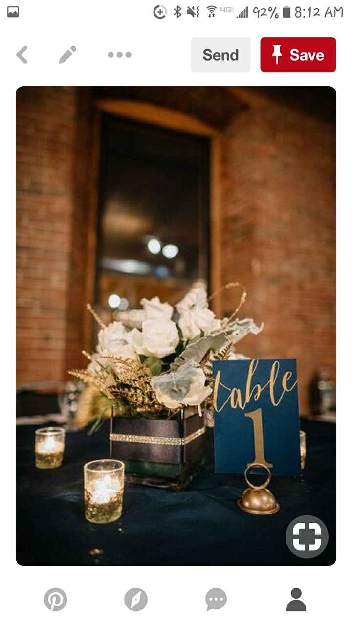 What are you doing for centerpieces? - 1