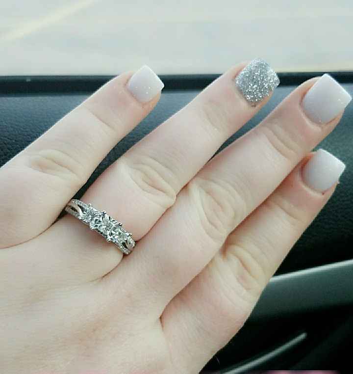 Wedding day nails - 1