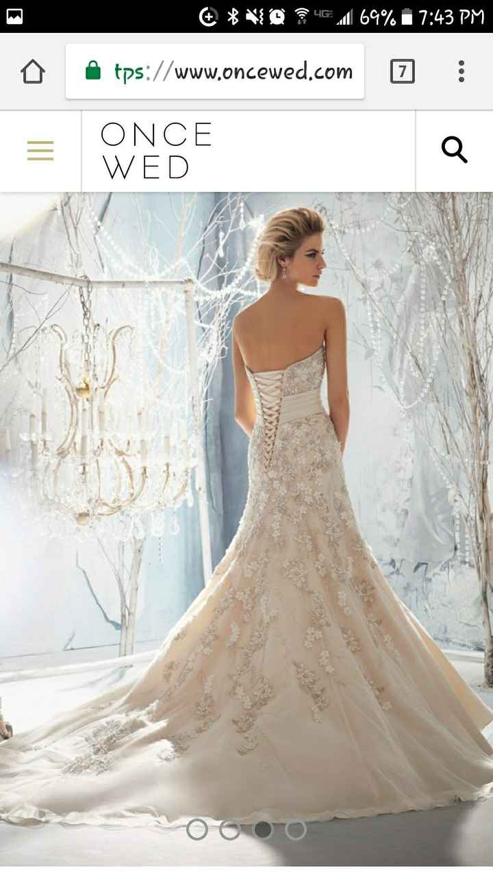 Beaded dress with corset? - 3