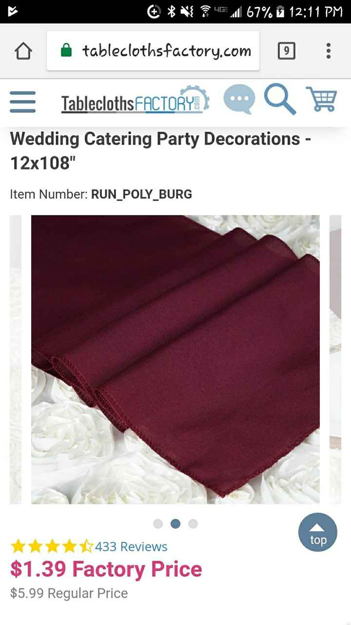 Runners or rose petals - 1