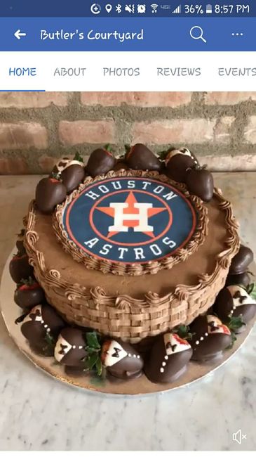 Grooms cake - 1