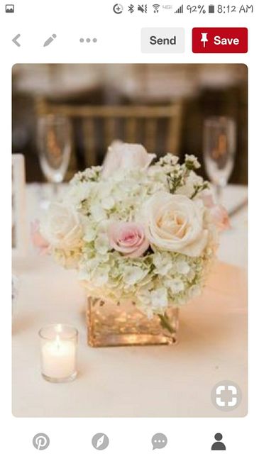 What are you doing for centerpieces? - 2