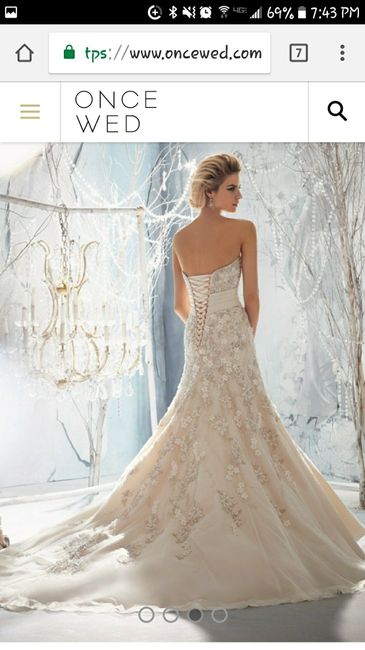 Beaded dress with corset? - 3