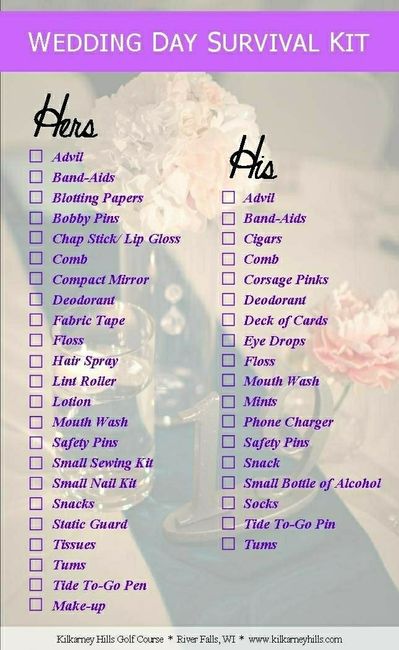 Wedding in two weeks, what am i missing?! - 1