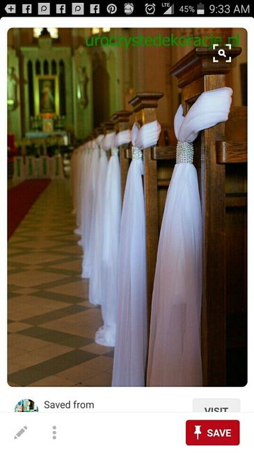 Ceremony/Altar decor