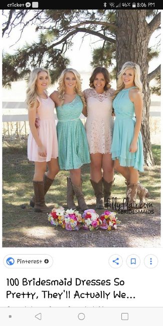 Bridesmaid dresses - 1