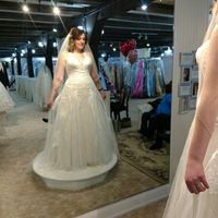 Bride dress shopping - 1