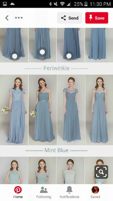 Bridesmaid dress colors - 3