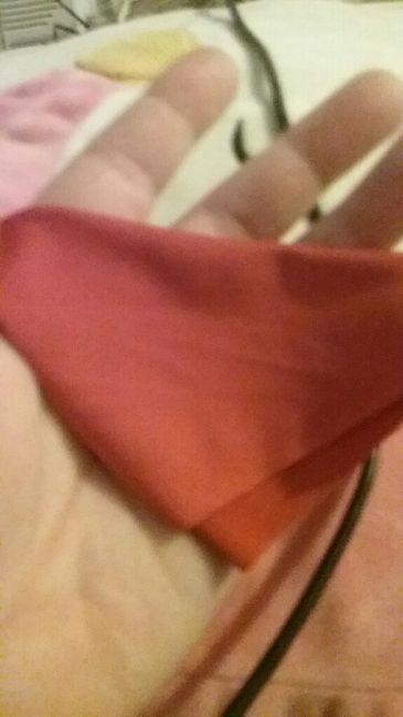 Colord satin sash where??? - 1