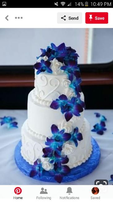 Blue cakes and decorations! - 4