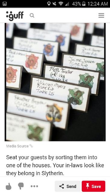 Harry Potter inspired wedding 5