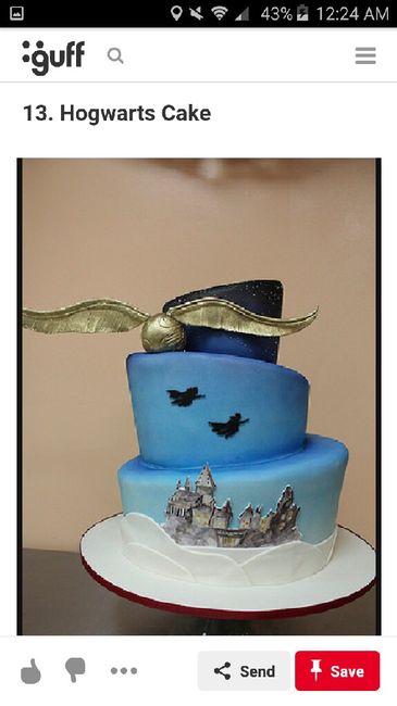 Harry Potter inspired wedding 7