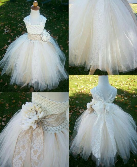 Flower girl dress the beginning 3