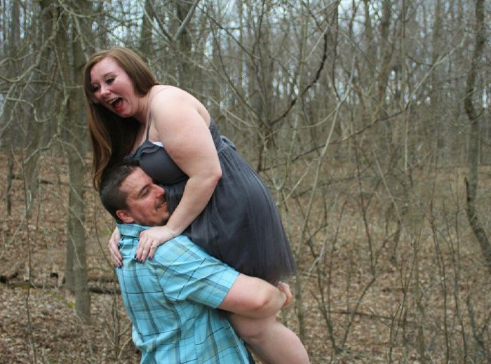 Show off your weird engagement pic 2