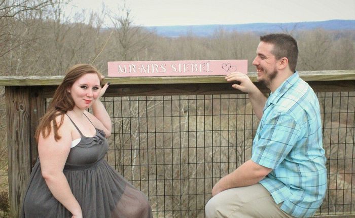 Show off your weird engagement pic 5