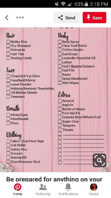 Day of emergency kit 1