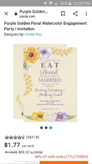 Can i see your Zazzle invitations? 2