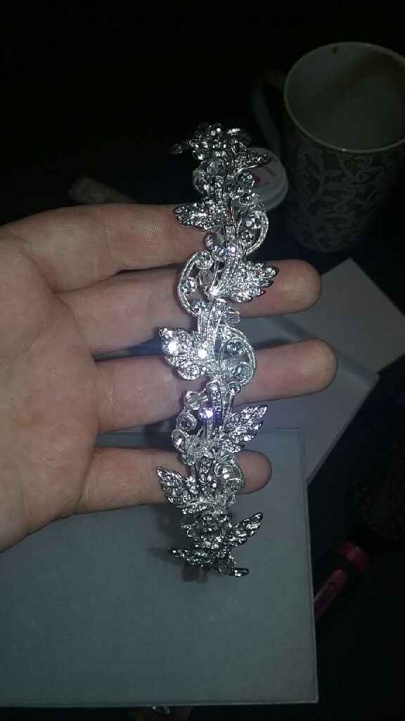 Got my wedding day hairpiece!! - 1