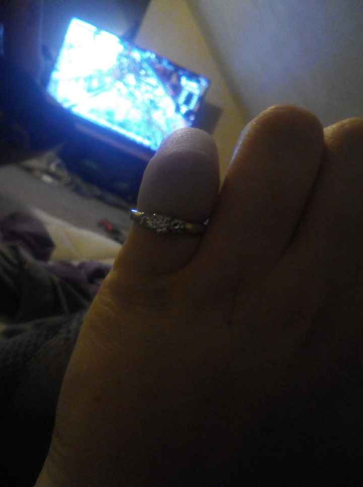My wedding band came in today!! - 1