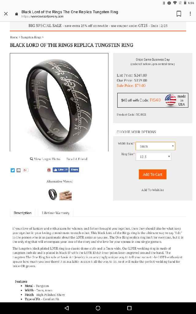 i found his ring but does anyone know this website? - 1