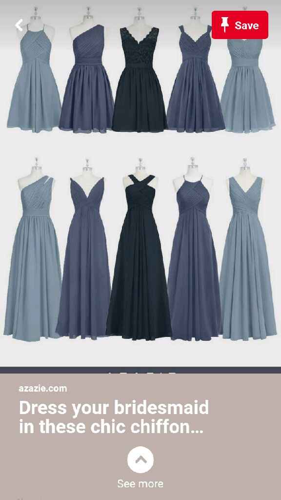 Bridesmaid dress colors - 6