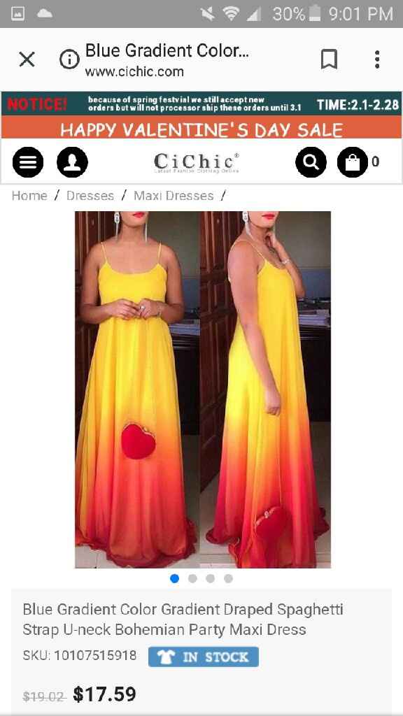 Bridesmaid dresses springish? - 1