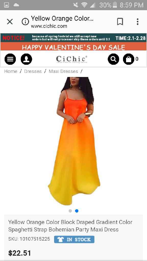 Bridesmaid dresses springish? - 2