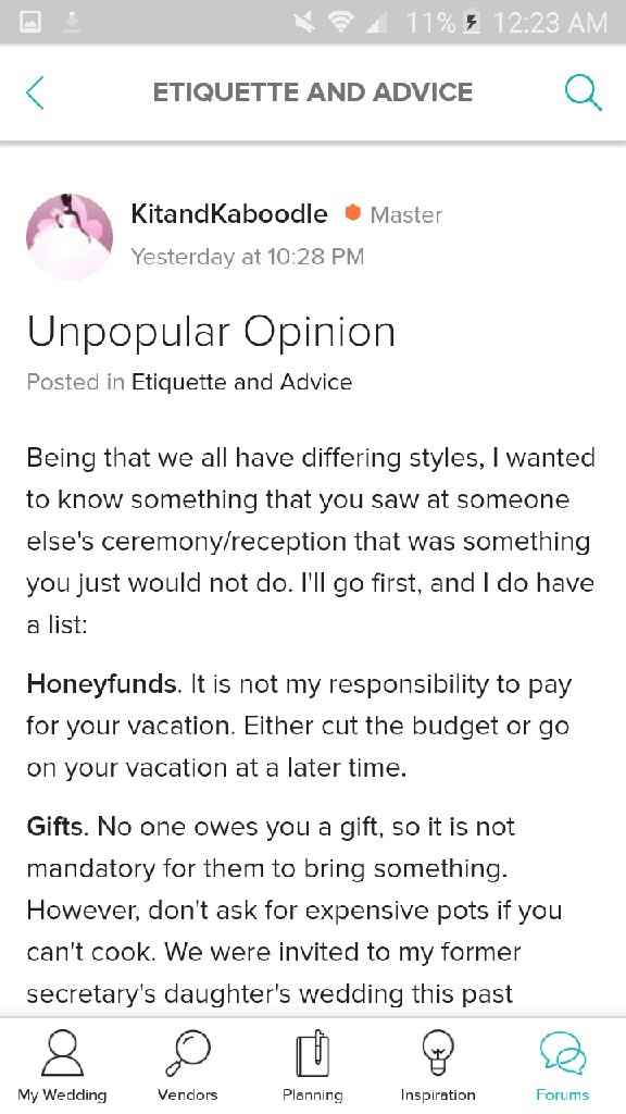 Since my last post was blocked, to the married ladies: - 1