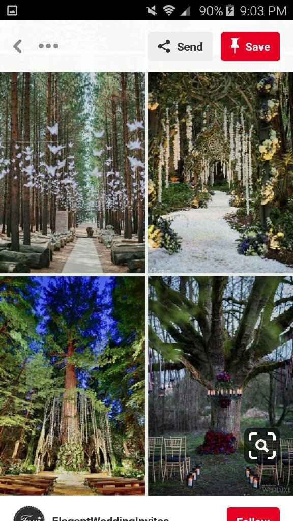 diy Enchanted Forest Themed Wedding Decorations - 6