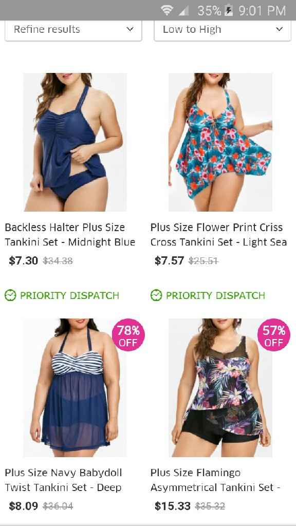 Plus Size Swimsuits - 1