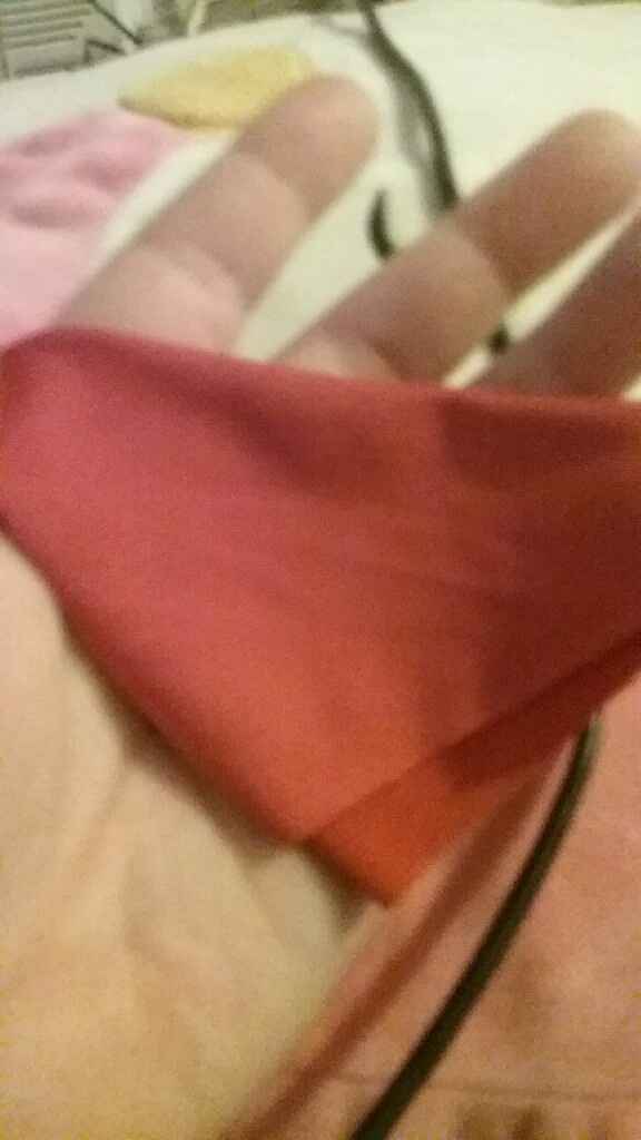 Colord satin sash where??? - 1