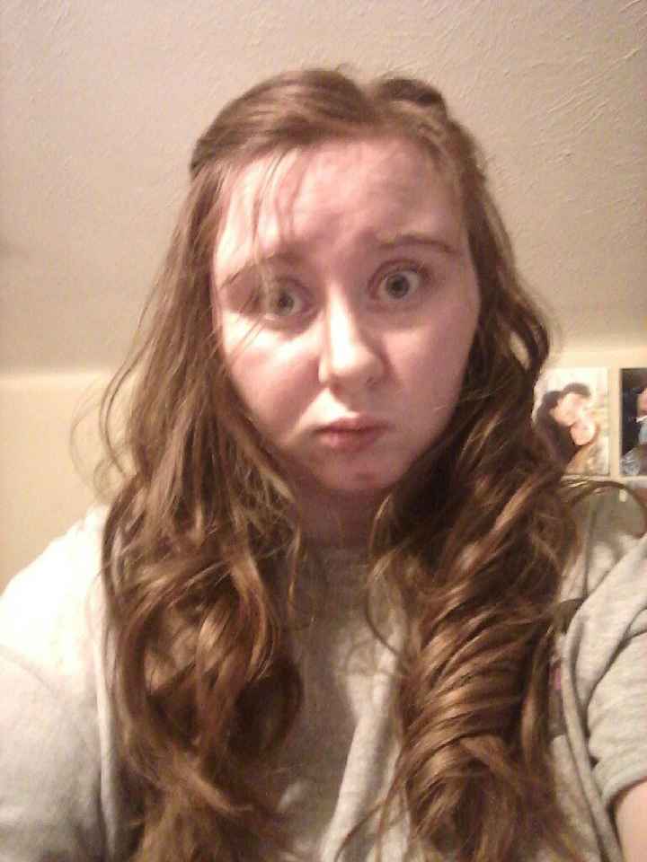 Curling iron curls help! - 1