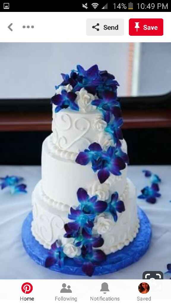 Blue cakes and decorations! - 4