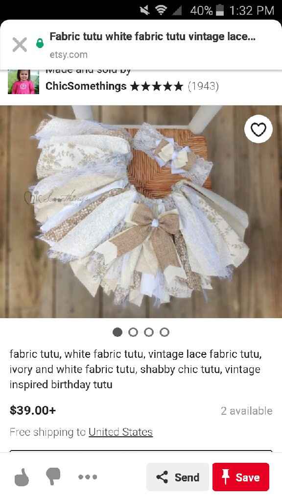 Show me your flower girl dress and ideas. - 1