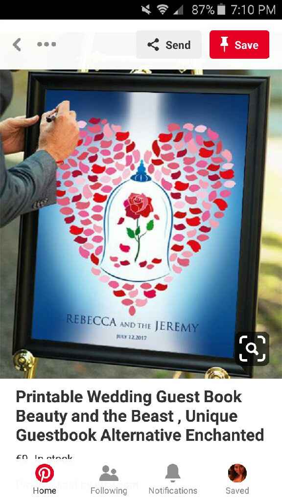 Non traditional guest book? - 1