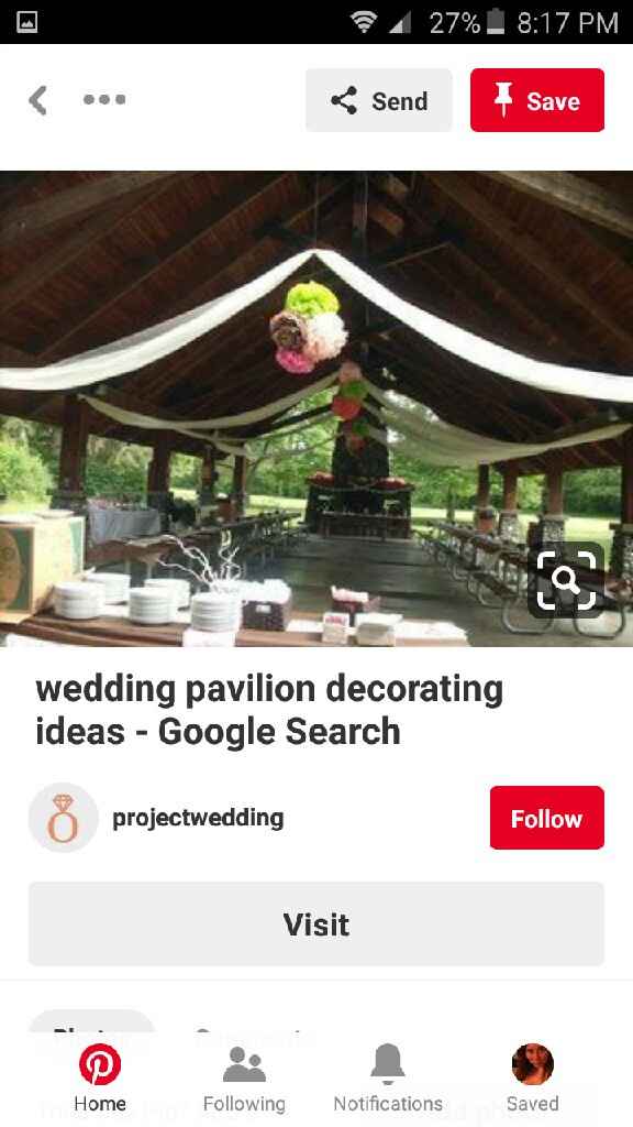 Decorating for public park wedding? - 2