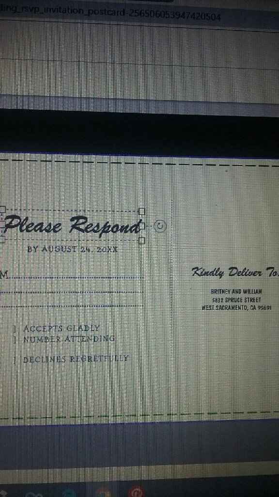 Rsvp help?! - 2