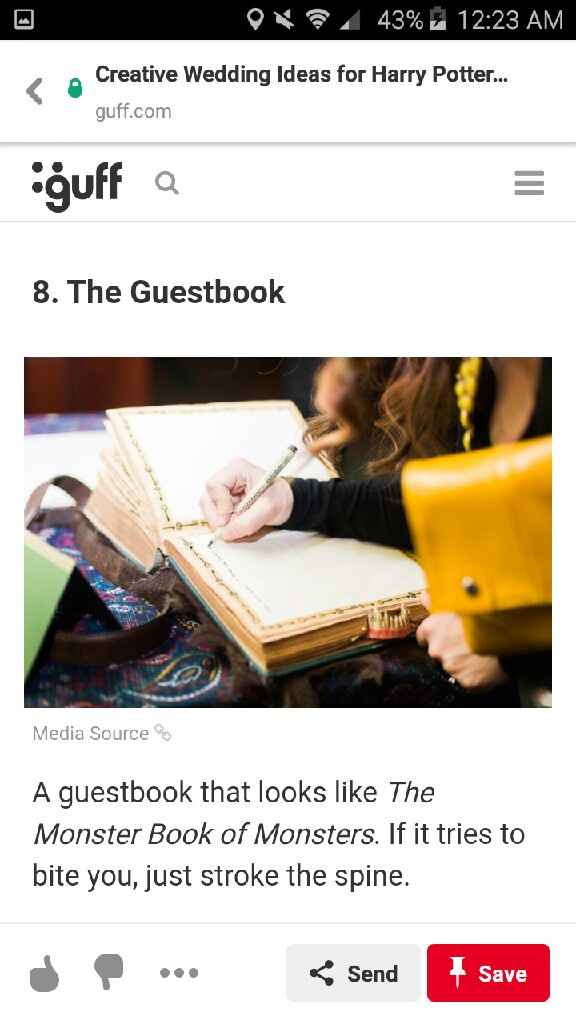 Harry Potter inspired wedding - 4