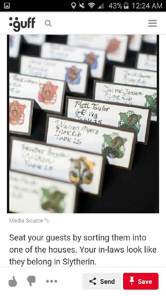 Harry Potter inspired wedding - 5