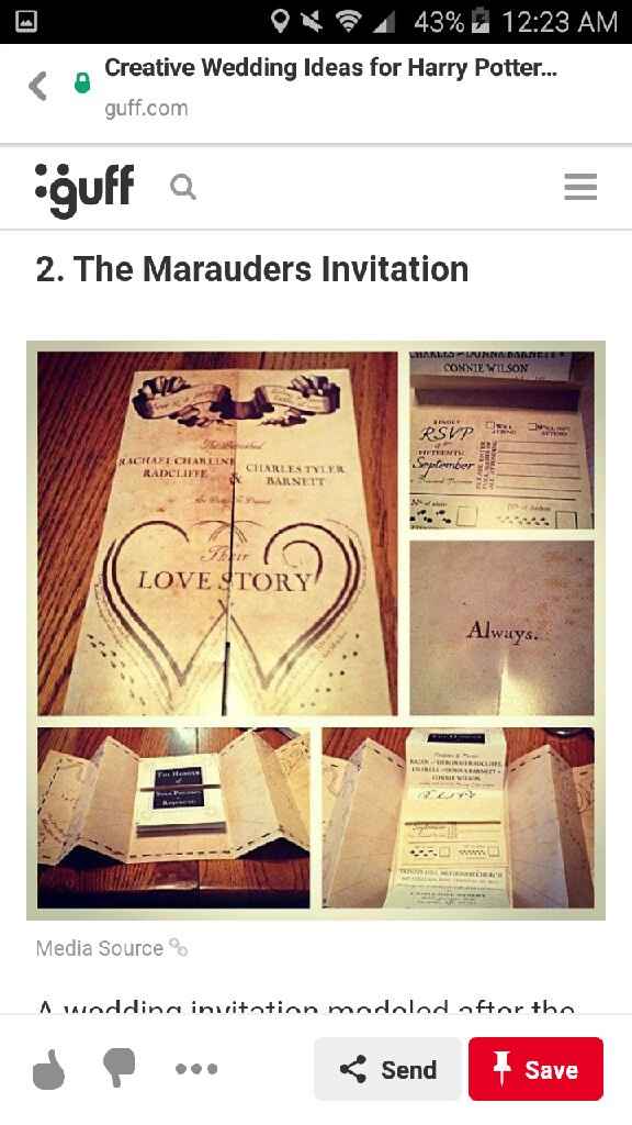 Harry Potter Themed Wedding - 2