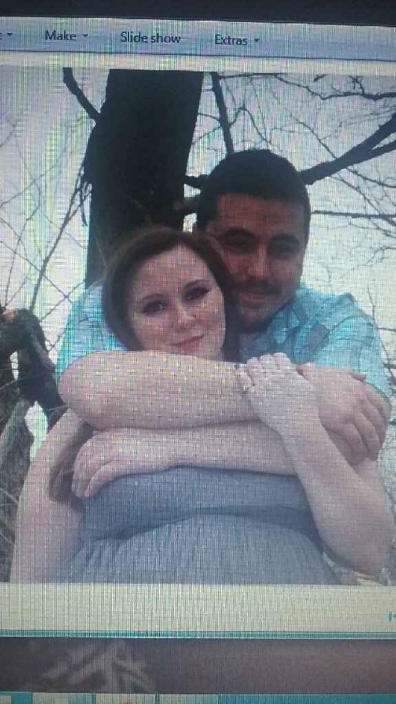Show off your weird engagement pic - 5