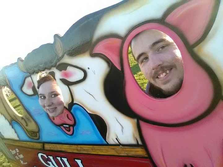 Show off your weird engagement pic - 6