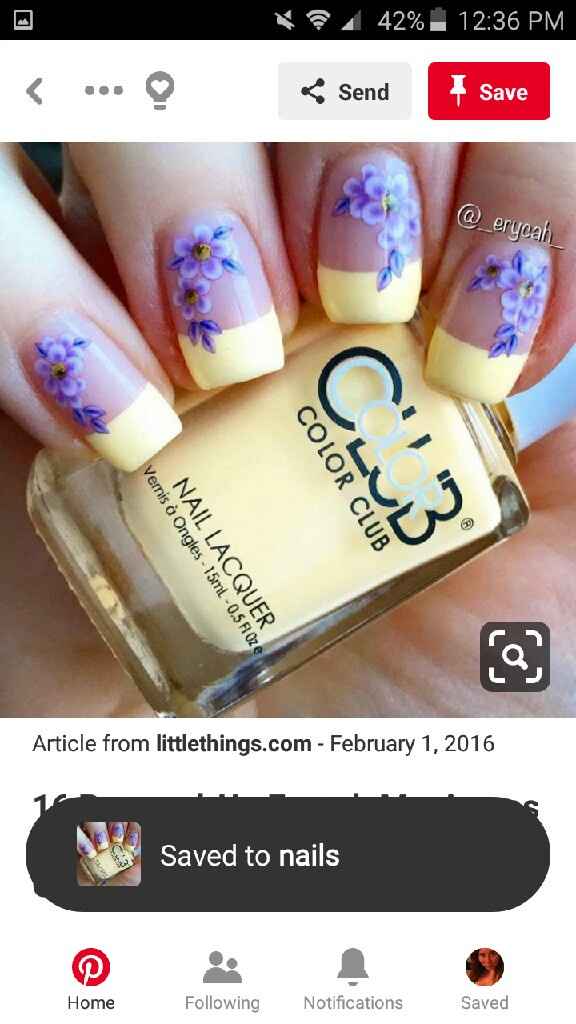 Wedding Nails: Rhinestone Press Ons? - 2