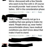 Standing Room Only Ceremony