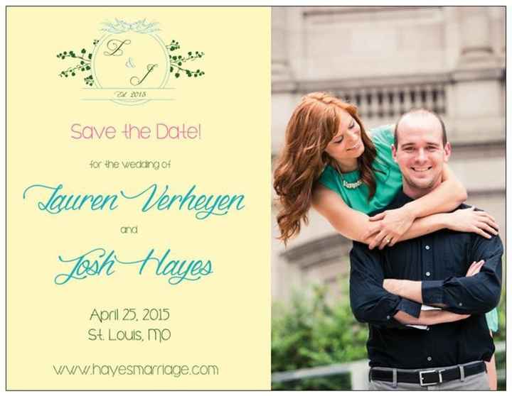 Printing Save the Dates