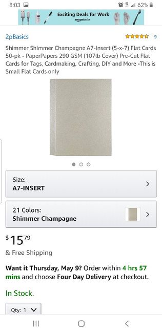 Metallic doily invitations and what paper or cardstock to use - 1