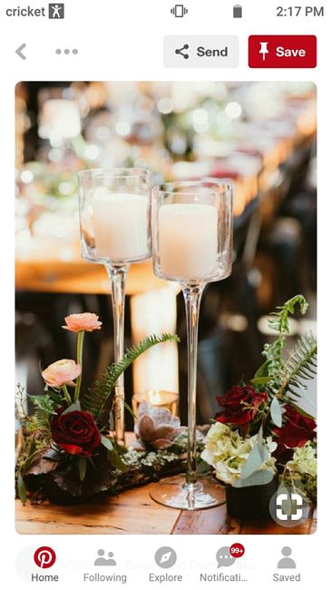 Elevating centerpieces /candles - 1